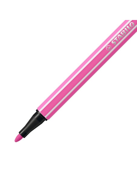  C/10 rotulador stabilo pen 68 fluo rosa nº056 punta 1,omm 